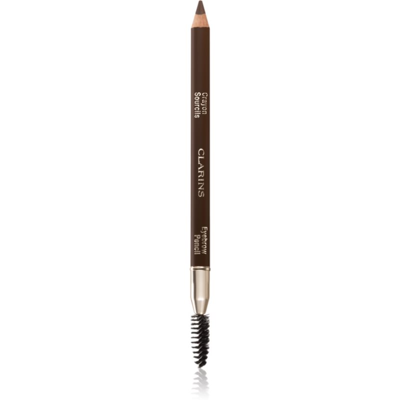 Clarins Eyebrow Pencil стійкий олівець для брів відтінок 02 Light Brown 1,1 гр