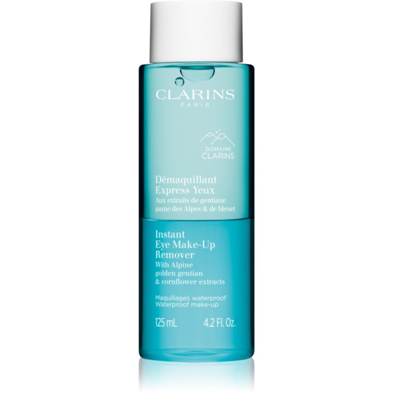 Clarins Instant Eye Make-Up Remover demachiant pentru ochi in doua faze demachiant pentru ochi in doua faze pentru ochi sensibili 125 ml