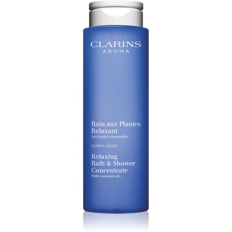 E-shop Clarins Relax Bath & Shower Concentrate sprchový a koupelový gel s esenciálními oleji 200 ml