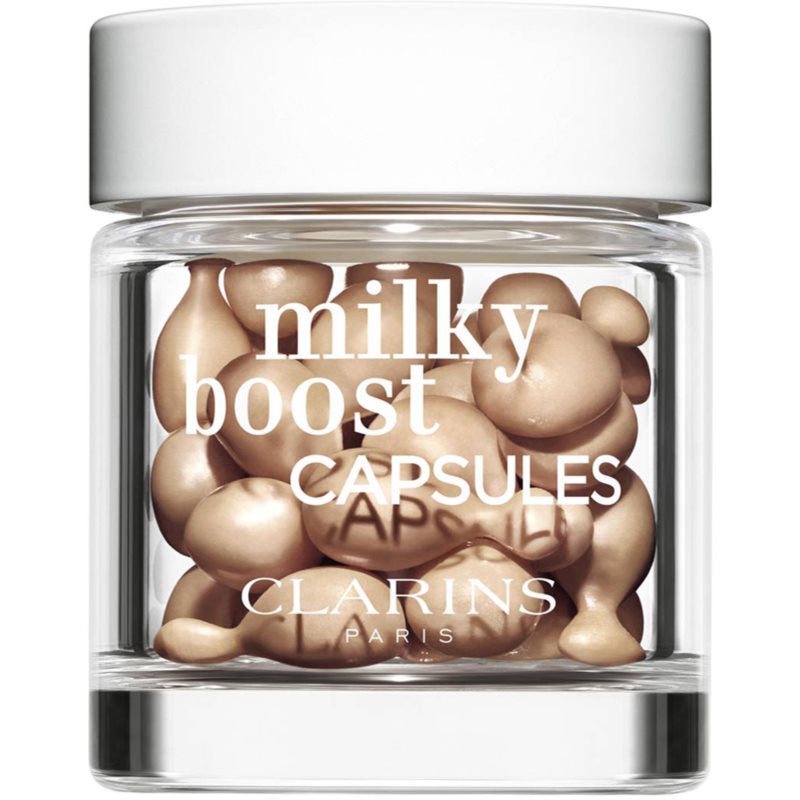 Clarins Milky Boost Capsules make-up pentru luminozitate capsule culoare 3.5 30x0,2 ml