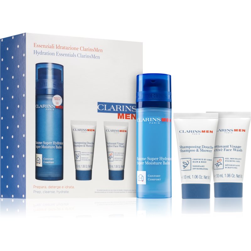 

Clarins ClarinsMen Essentials подарунковий набір (для живлення та зволоження) для чоловіків