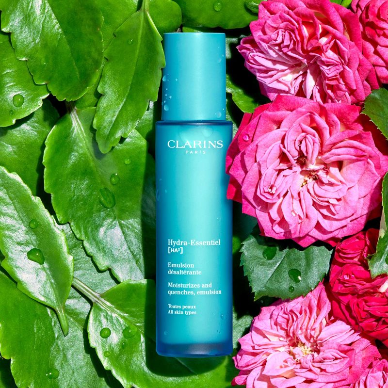 Clarins Hydra-Essentiel [HA²] Emulsion hydratačná pleťová emulzia pre všetky typy pleti 75 ml