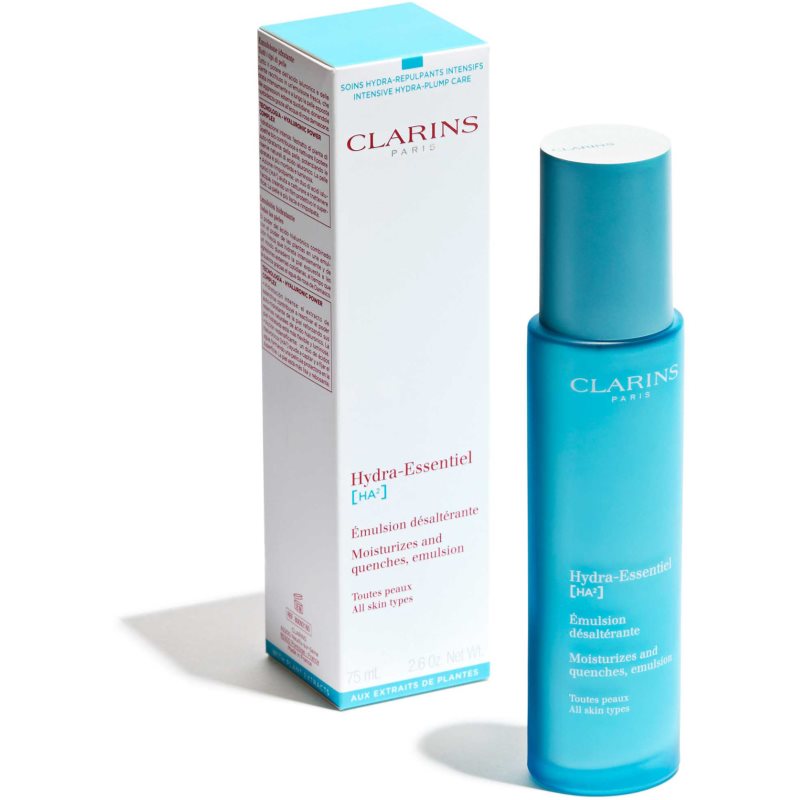 Clarins Hydra-Essentiel [HA²] Emulsion hydratačná pleťová emulzia pre všetky typy pleti 75 ml