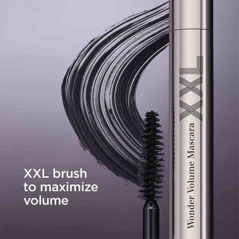 Clarins Wonder Volume Mascara XXL tusz do rzęs nadający maksymalną objętość odcień 01 Extreme Black 8 ml