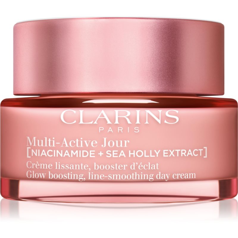 Clarins Multi-Active Day Cream All Skin Types vyhladzujúci a rozjasňujúci krém pre všetky typy pleti 50 ml