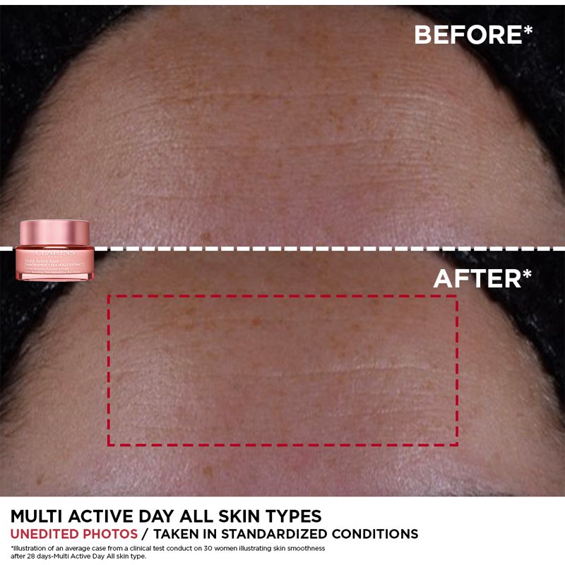 Clarins Multi-Active Day Cream All Skin Types vyhlazující a rozjasňující krém pro všechny typy pleti 50 ml (obrázek 5)