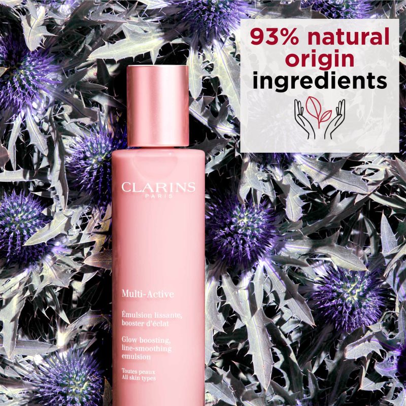 Clarins Multi-Active Emulsion emulzia pre rozjasnenie a vyhladenie pleti 100 ml.