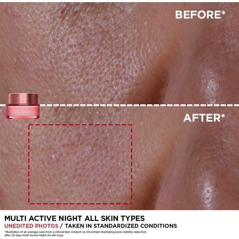 Clarins Multi-Active Night Cream All Skin Types obnovujúci nočný krém pre všetky typy pleti 50 ml.