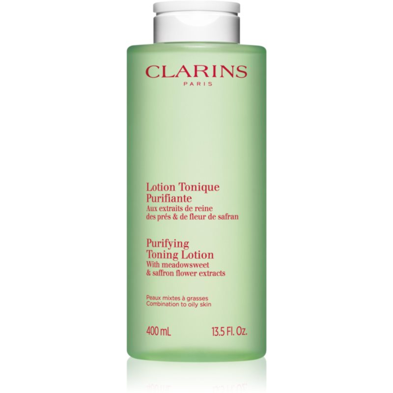Clarins Cleansing Purifying Toning Lotion čisticí tonikum pro smíšenou až mastnou pokožku 400 ml