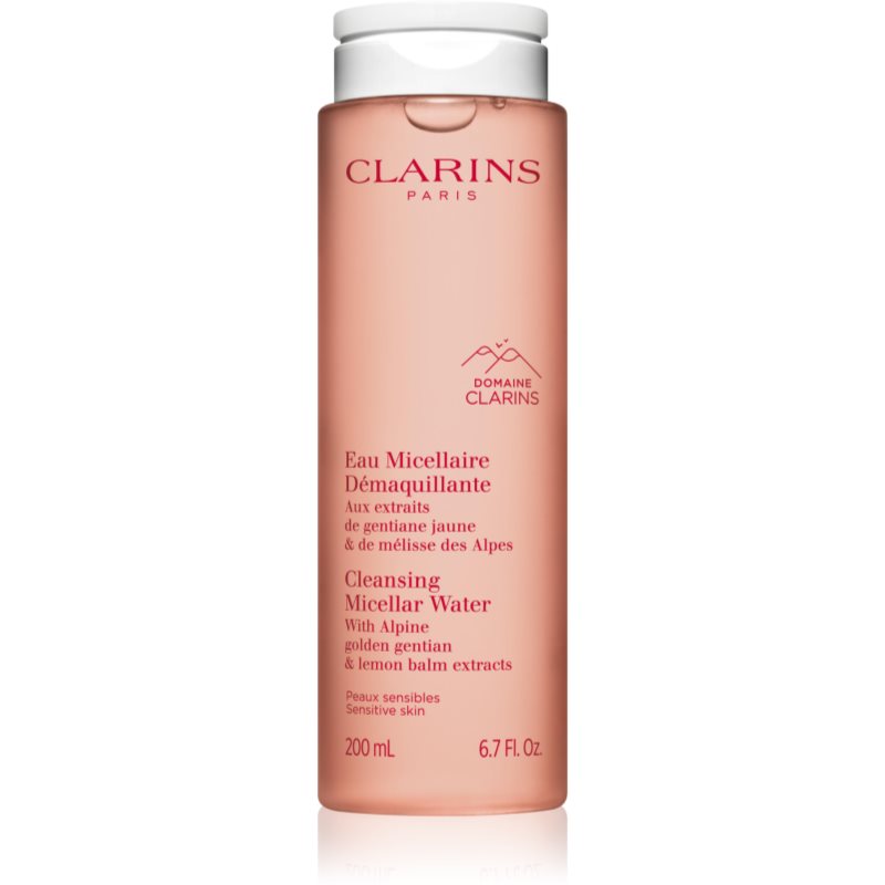 Clarins Cleansing Micellar Water tisztító micellás víz az érzékeny arcbőrre 200 ml