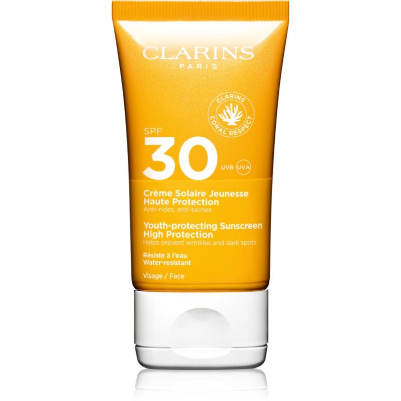 E-shop Clarins Youth-Protecting Sunscreen High Protection opalovací krém na obličej SPF 30 50 ml