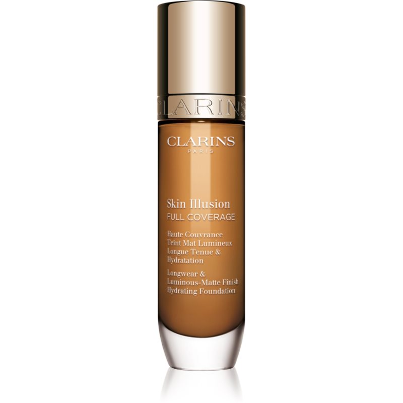 Clarins Skin Illusion Hydrating Foundation vysoko krycí make-up odtieň 114N 30 ml