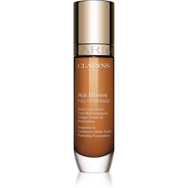 Clarins Skin Illusion Hydrating Foundation vysoko krycí make-up odtieň 117N 30 ml