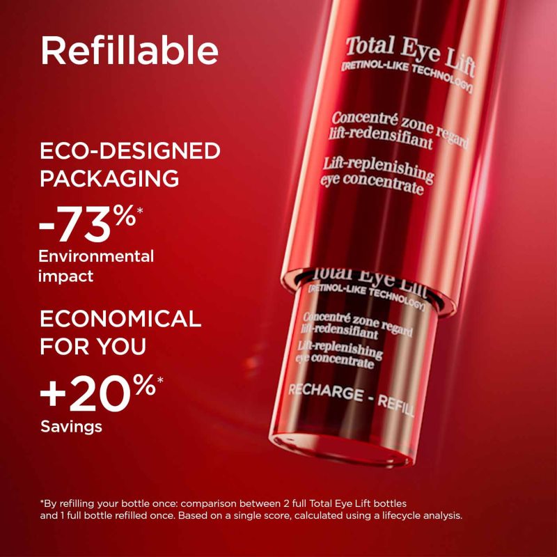 Clarins Total Eye Lift protivráskový oční krém – náhradní náplň 15 ml (obrázek 3)
