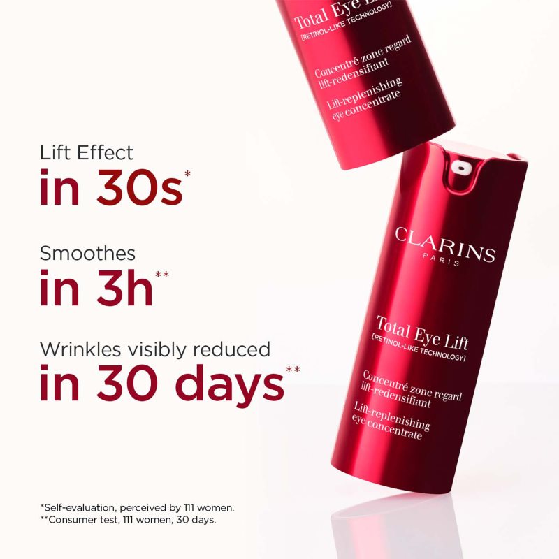 Clarins Total Eye Lift protivráskový oční krém – náhradní náplň 15 ml (obrázek 5)