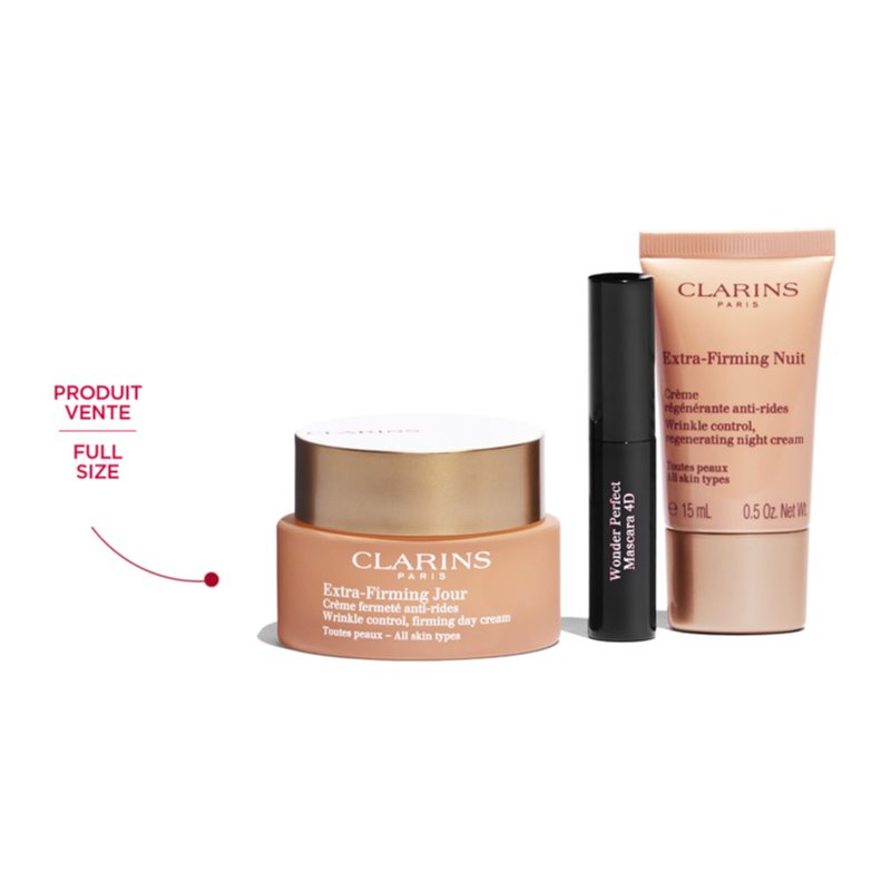 Clarins Extra-Firming Collection zestaw upominkowy do skóry dojrzałej 01 Perfect Black