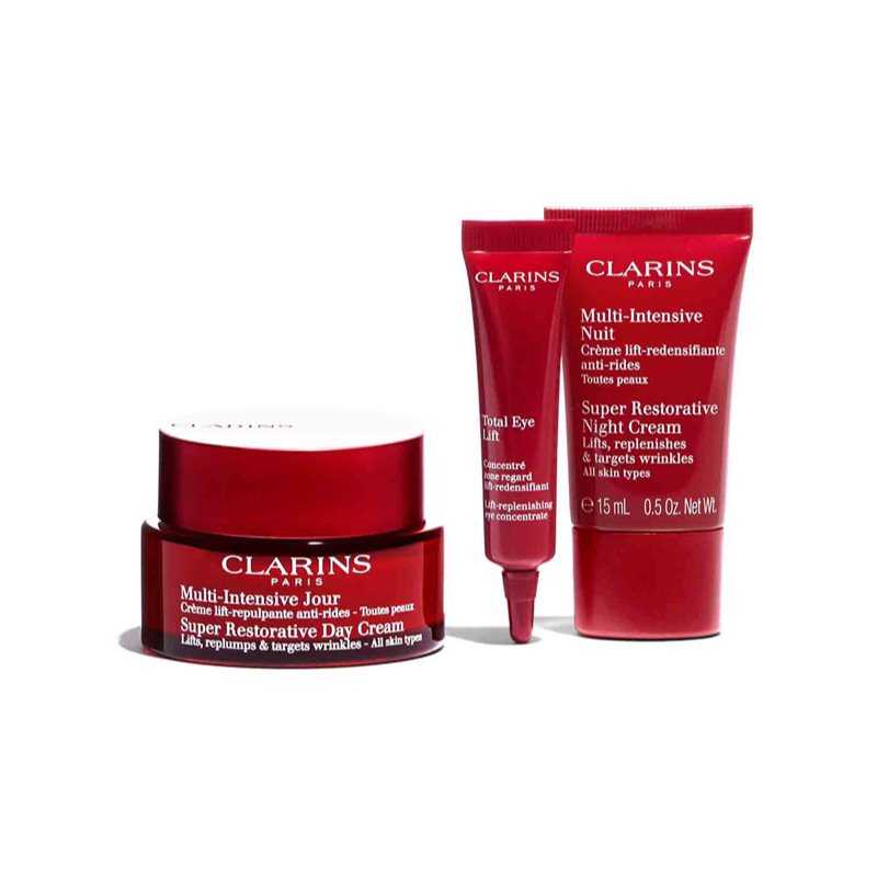 Clarins Super Restorative Collection poklon set za zrelu kožu lica