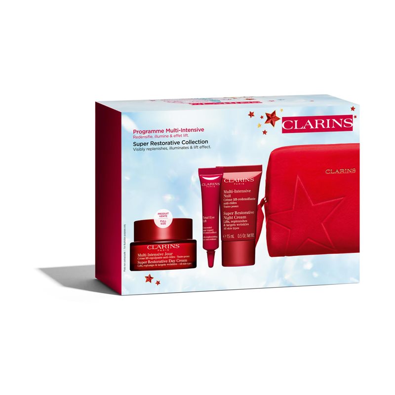 Clarins Super Restorative Collection poklon set za zrelu kožu lica