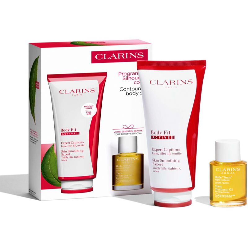 Clarins Body Fit Collection dárková sada pro zpevnění