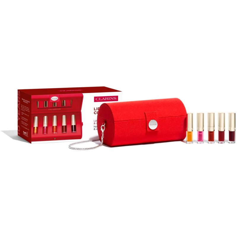 Clarins Lip Comfort Oil Collection dárková sada pro perfektní vzhled