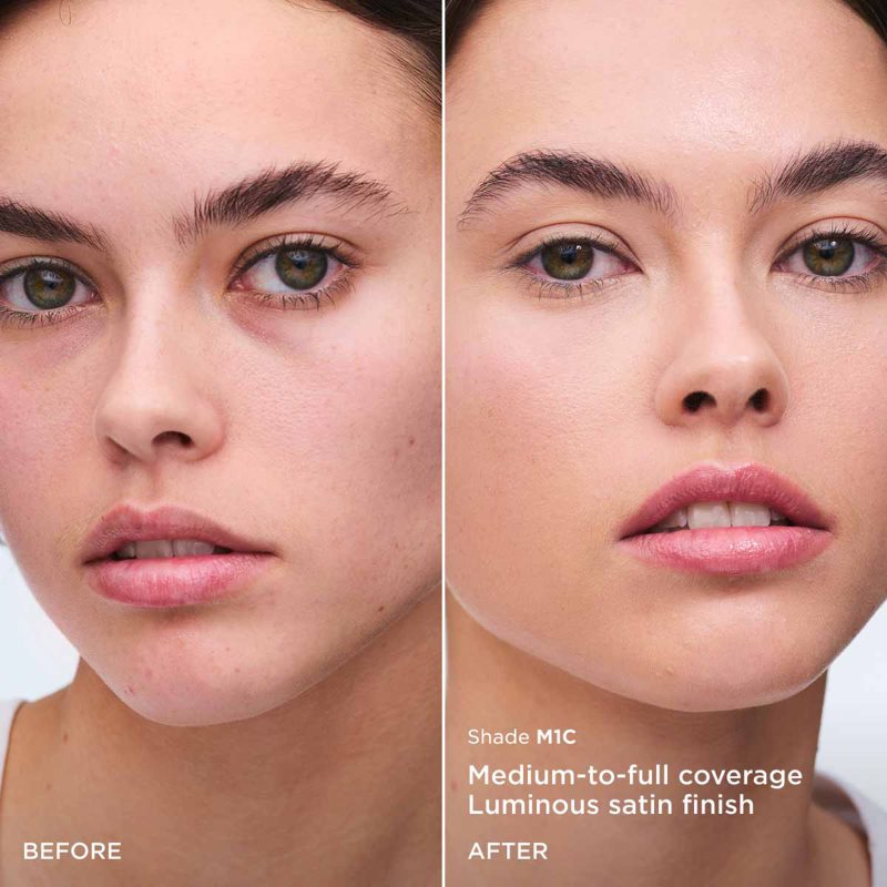 Clarins Double Serum Foundation omladzujúci a rozjasňujúci make-up odtieň M1C 30 ml (obrázok 3)