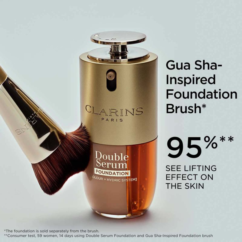 Clarins Double Serum Foundation Brush štětec na make-up 1 ks (obrázek 4)