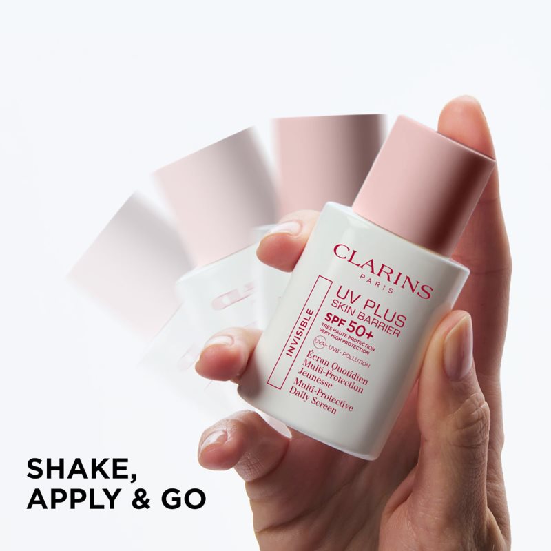 Clarins UV Plus Translucent SPF50 opalovací krém na obličej SPF 50 30 ml (obrázek 5)