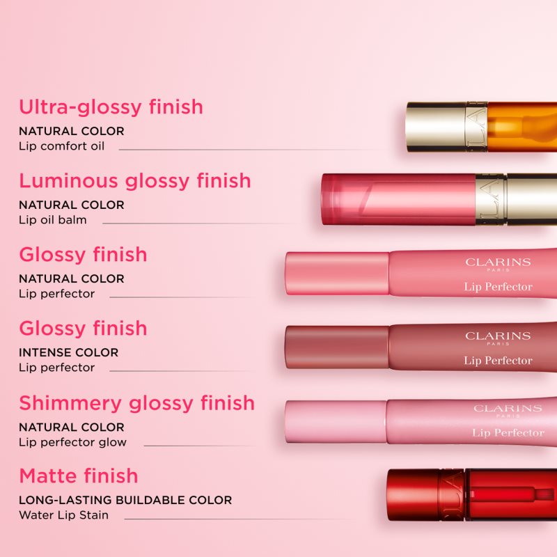 Clarins Lip Comfort Oil Love Collection olej na rty s hydratačním účinkem odstín 31 rosy kiss 7 ml (obrázek 8)