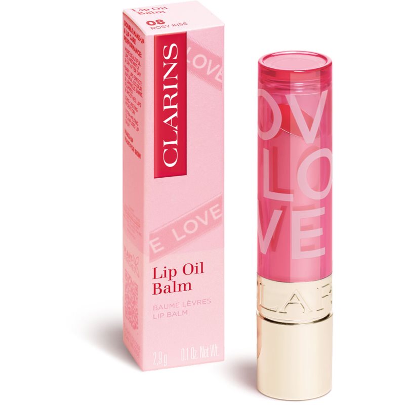 Clarins Lip Oil Balm Love Collection tónovací balzám na rty odstín 08 rosy kiss 2.9 g (obrázek 7)
