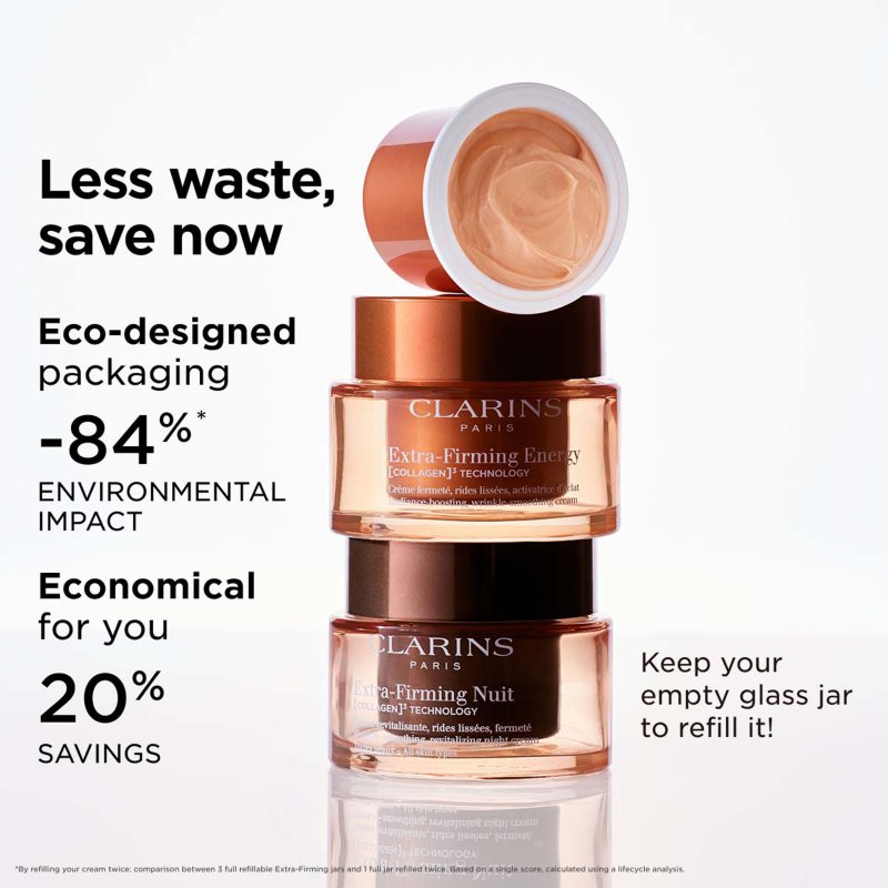 Clarins Extra-Firming Energy Tagescreme gegen Falten mit festigender Wirkung 50 ml (Bild 4)