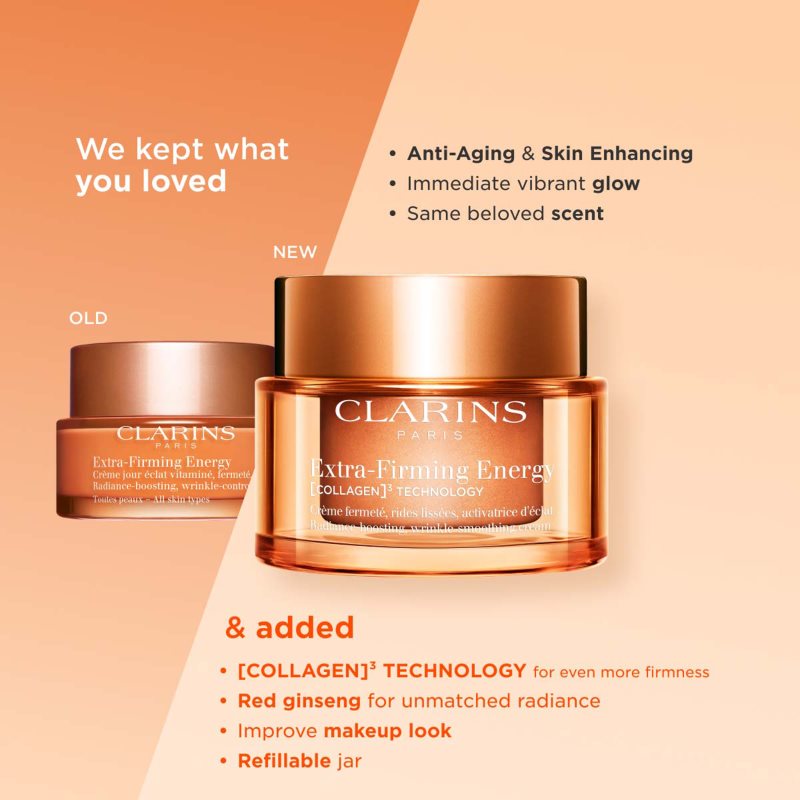 Clarins Extra-Firming Energy Tagescreme gegen Falten mit festigender Wirkung 50 ml (Bild 5)