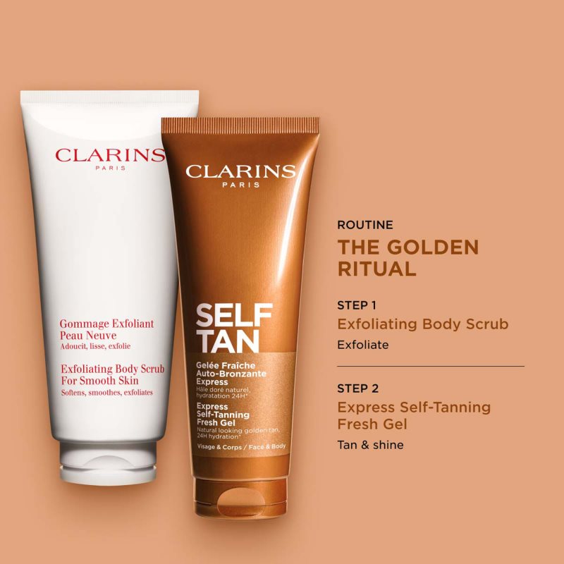 Clarins Self Tan Express Self-Tanning Fresh Gel samoopalovací gel s hydratačním účinkem 125 ml (obrázek 6)