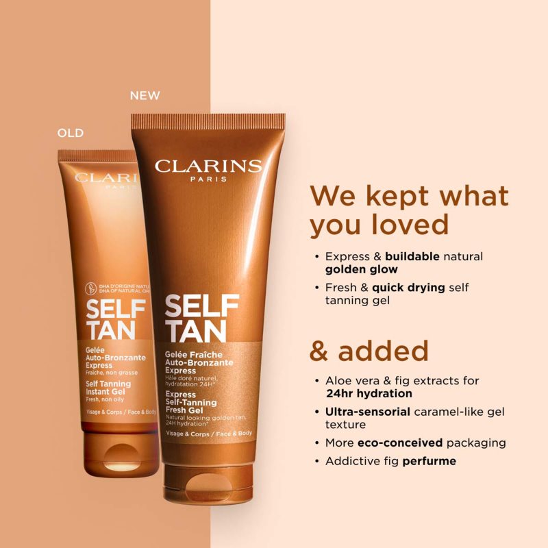 Clarins Self Tan Express Self-Tanning Fresh Gel samoopalovací gel s hydratačním účinkem 125 ml (obrázek 8)