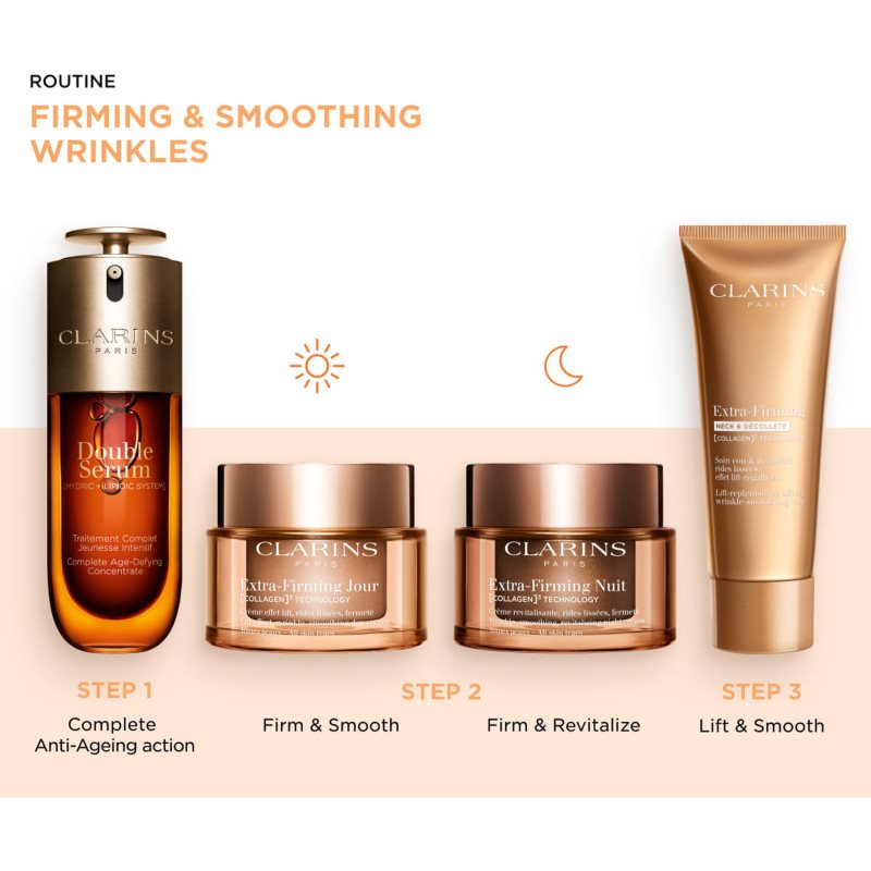 CLARINS Crème Visage Extra Firming Cou & Décolleté 75ml - vue 10