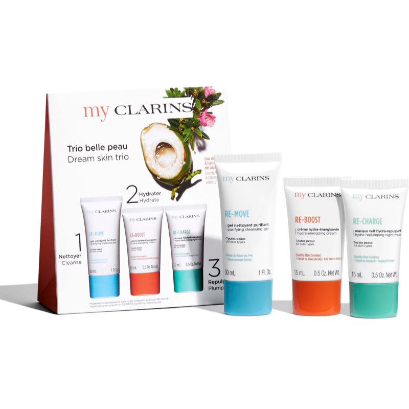 Clarins My Clarins Dream Skin Trio set cadou pentru piele tanara