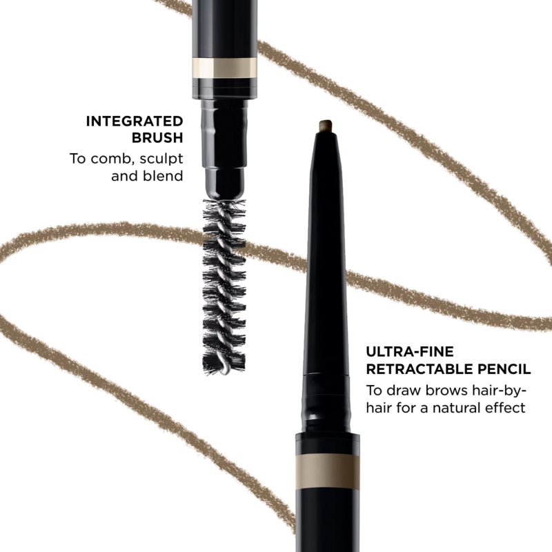 Clarins Wonder Define Eyebrow Pencil ceruzka na obočie so štetčekom odtieň 01 ash blonde 0.06 g (obrázok 3)
