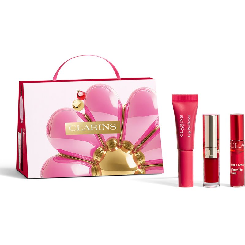 Clarins Clarins The Complete Lip Trio ajándékszett hölgyeknek