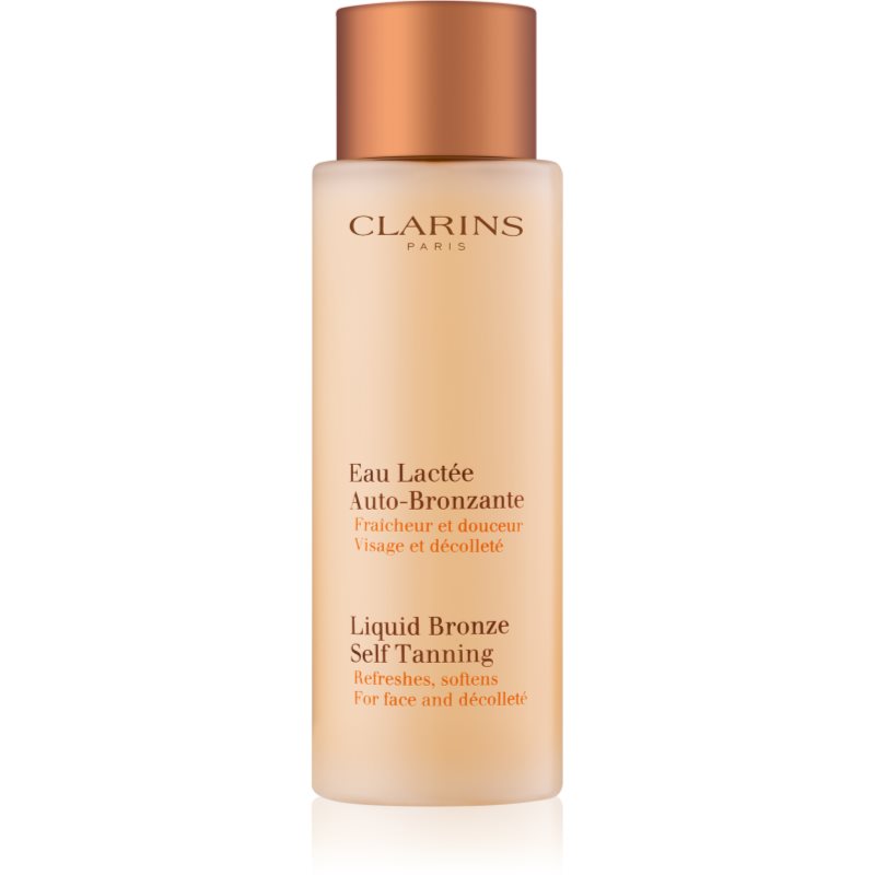 

Clarins Liquid Bronze Self Tanning засіб для автозасмаги для обличчя та зони декольте