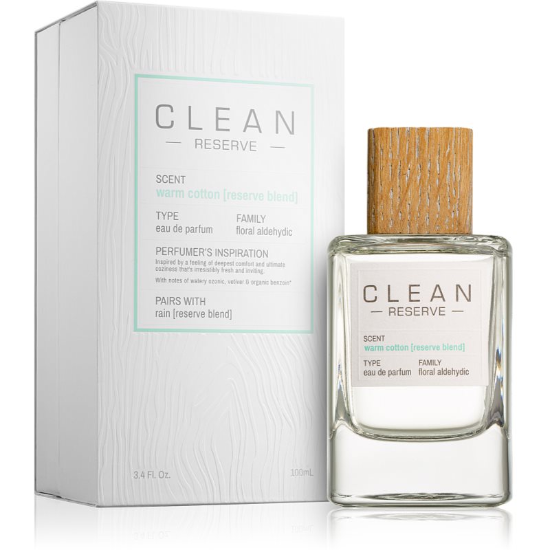 CLEAN Reserve Warm Cotton Eau De Parfum Pour Femme 100 Ml