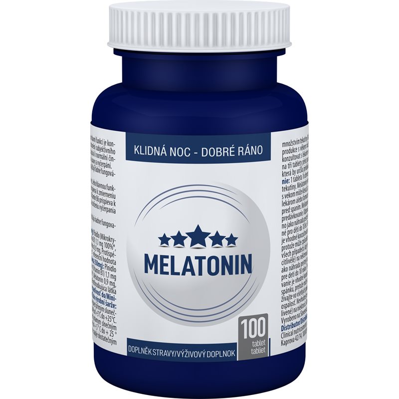 

Clinical Melatonin Calmt Night - Good Morning харчова добавка при проблемах зі сном і засинанням