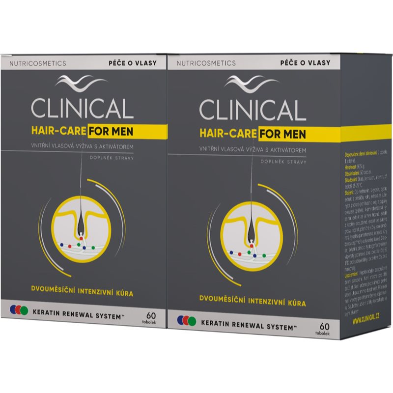 Clinical Hair-Care For Men tobolky na vlasy