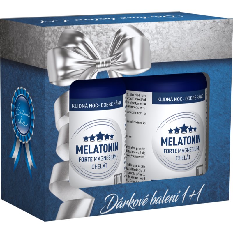 Clinical Melatonin Forte Magnesium chelát sada na podporu spánku a regenerácie