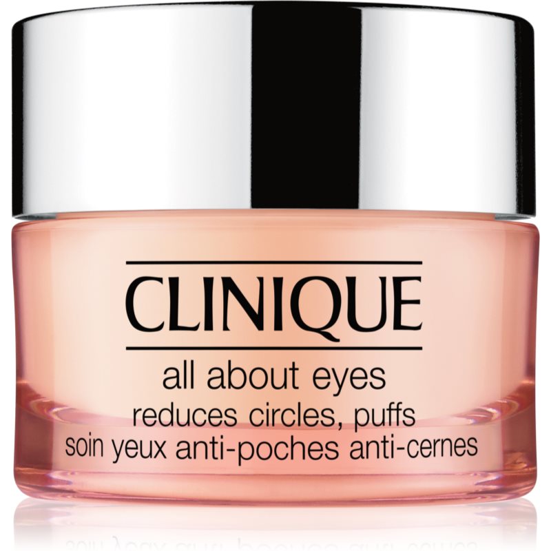 Clinique All About Eyes 15 ml očný krém pre ženy na veľmi suchú pleť; na opuchy a kury pod očami