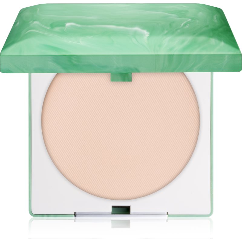 

Clinique Stay-Matte Sheer Pressed Powder матуюча пудра для жирної шкіри відтінок 17 Stay Golden