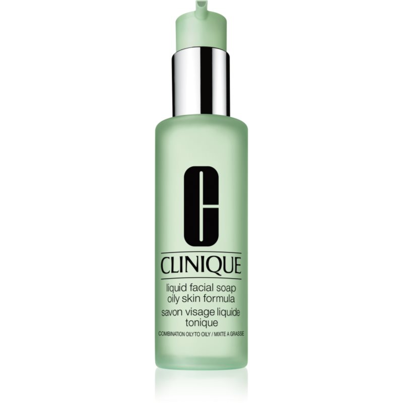 Clinique Liquid Facial Soap Oily Skin Formula tekoče milo za mastno in mešano kožo 200 ml