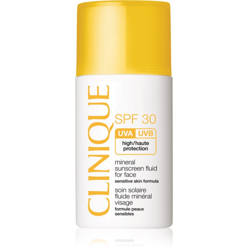 Clinique Sun SPF 30 Mineral Sunscreen Fluid For Face мінеральний сонцезахисний флюїд для обличчя SPF 30 30 мл