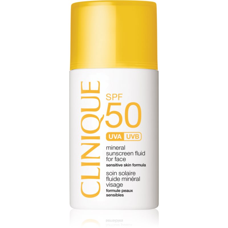 

Clinique Sun SPF 50 Mineral Sunscreen Fluid For Face мінеральний сонцезахисний флюїд для обличчя SPF 50