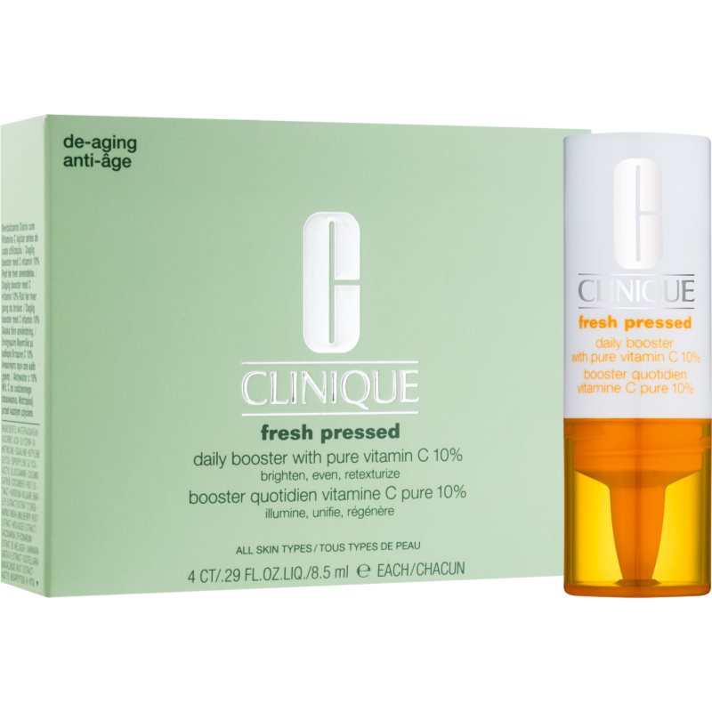 

Clinique Fresh Pressed™ освітлююча сироватка з вітаміном С проти старіння шкіри