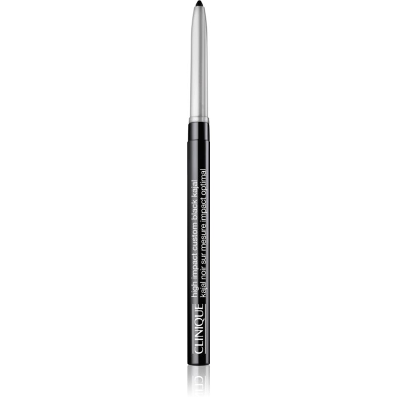 Clinique High Impact™ Custom Black Kajal ceruzka na oči odtieň 01 Blackened Black 0.28 g