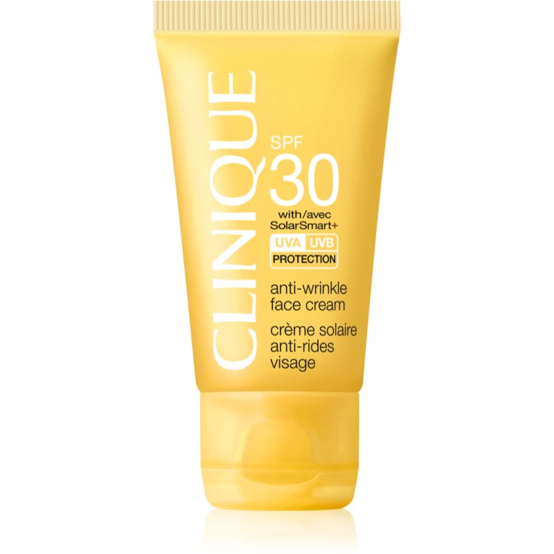 Clinique Sun SPF 30 Sunscreen Oil-Free Face Cream opalovací krém na obličej s protivráskovým účinkem SPF 30 50 ml